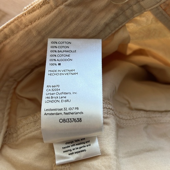 NWT Free People Mid-Rise Lucid Dreams Cargo Straight Leg Cotton Track Pant, 8 - Picture 11 of 12